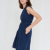 Linen dress for different body shapes