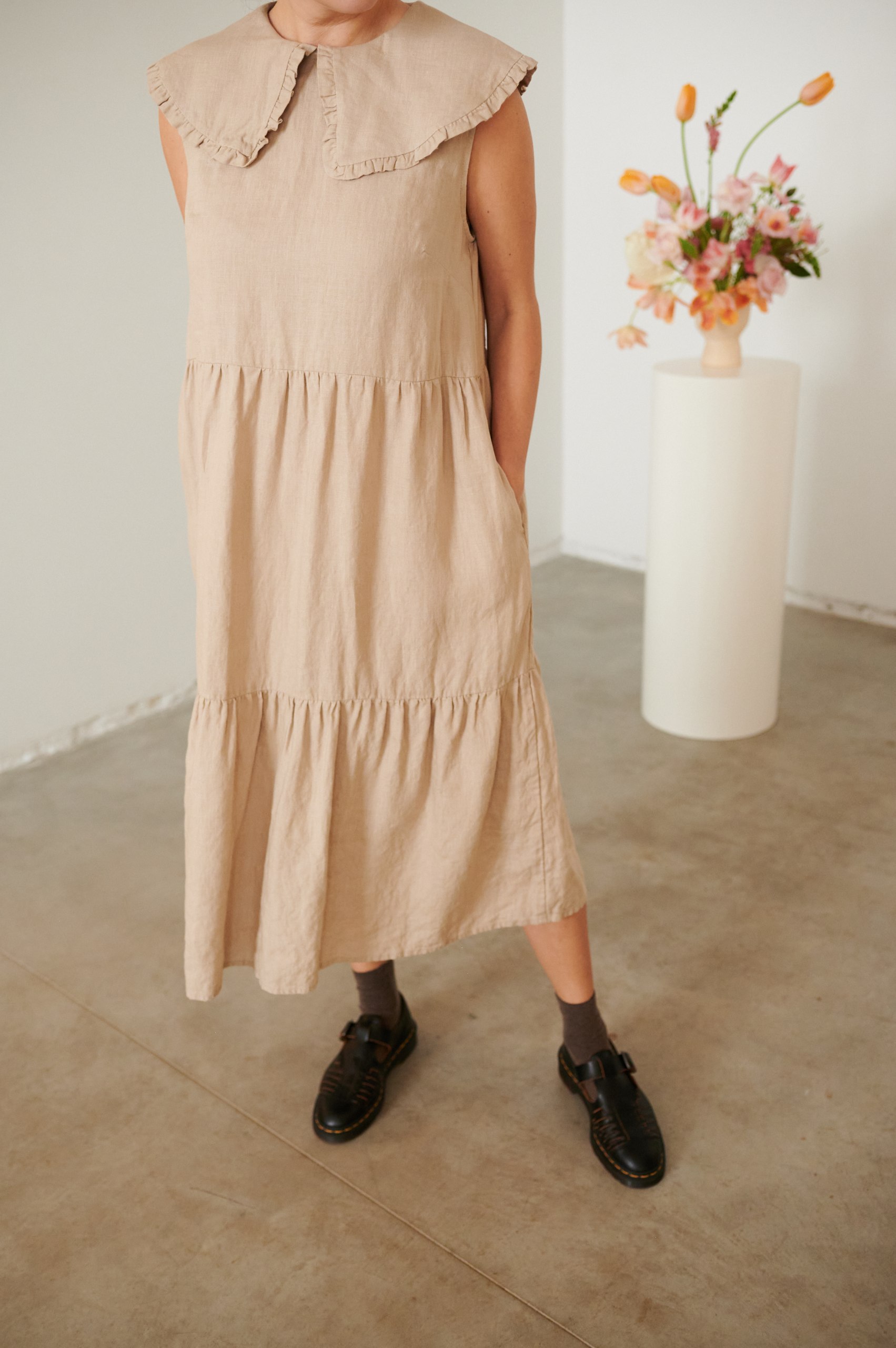 Linen Dress - Linenfox