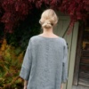 Relaxed oversized tunic made of linen