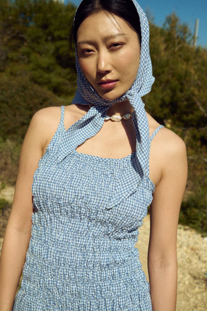 gingham linen clothing 