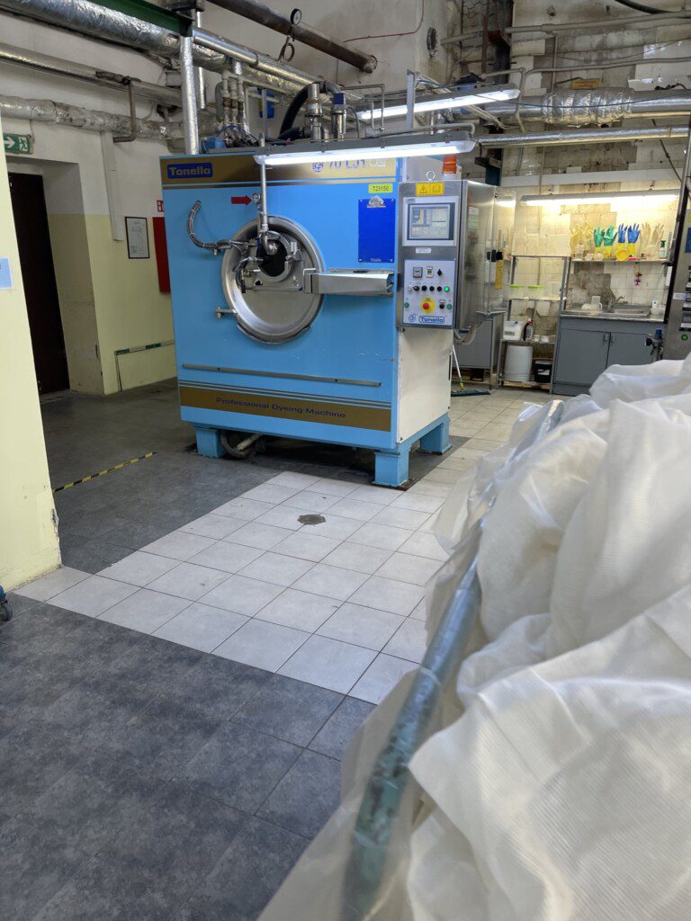 flax linen fabric production in europe