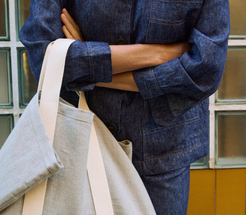heavy linen bag